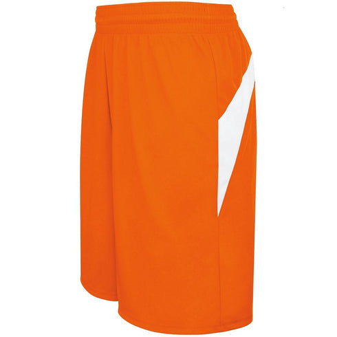 Russell Athletic Transition Game Shorts (335840-C), Color 'Orange/White'